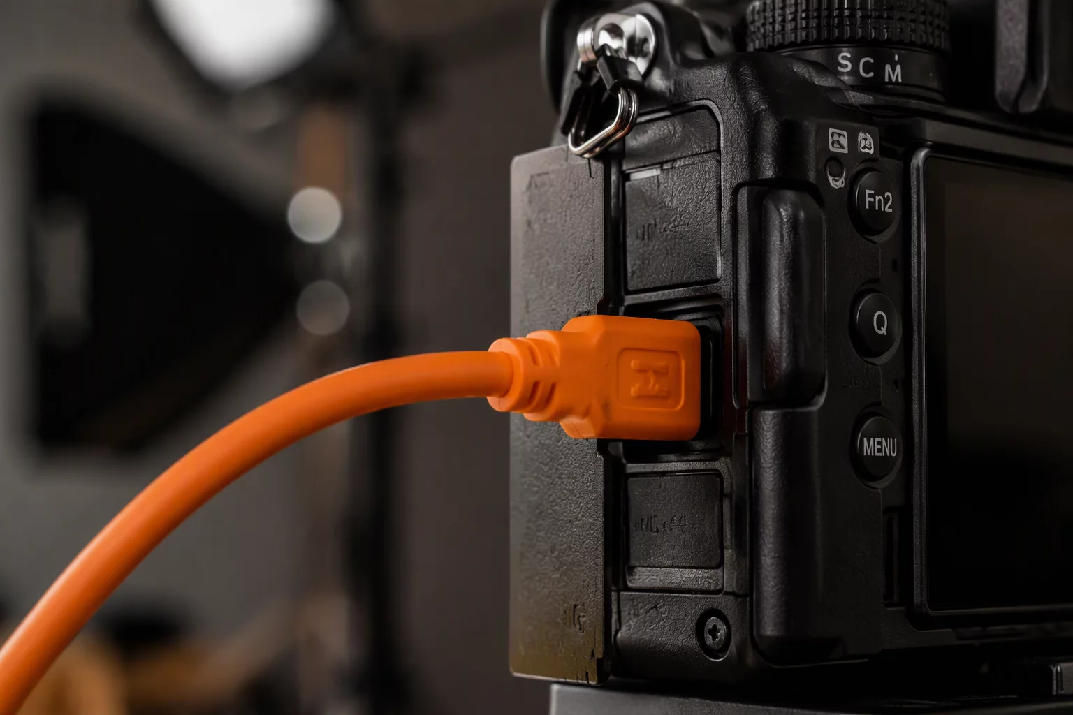 Tethered Session Setup Cable